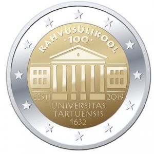 ESTONIA 2 EURO 20192 - TARTU UNIVERSITY
